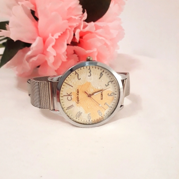 Calvin Klein Accessories - Calvin Klein Mesh Watch